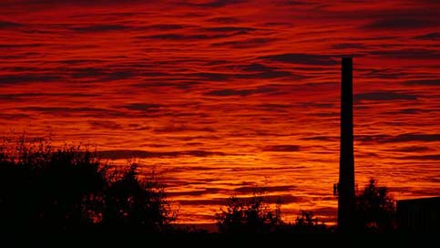 Sunset  Nature Poland Picture