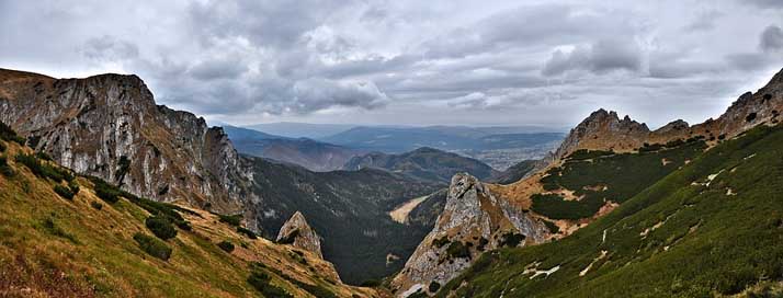 Panorama Poland Tatry Landscape Picture