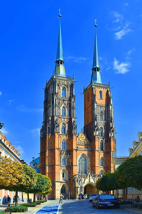 Architecture Church Poland Wroclaw