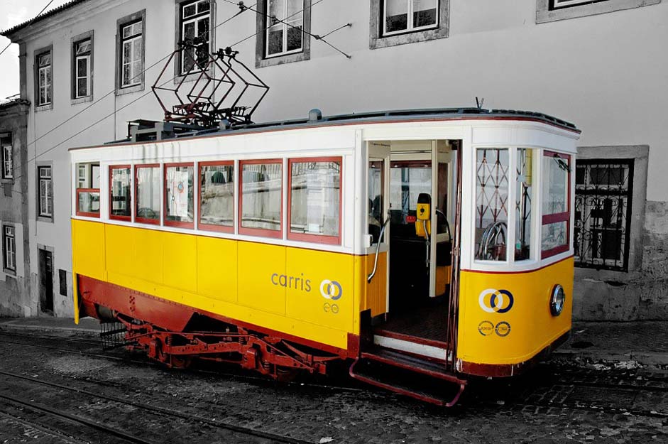 Portugal Nostalgic Train Lisbon