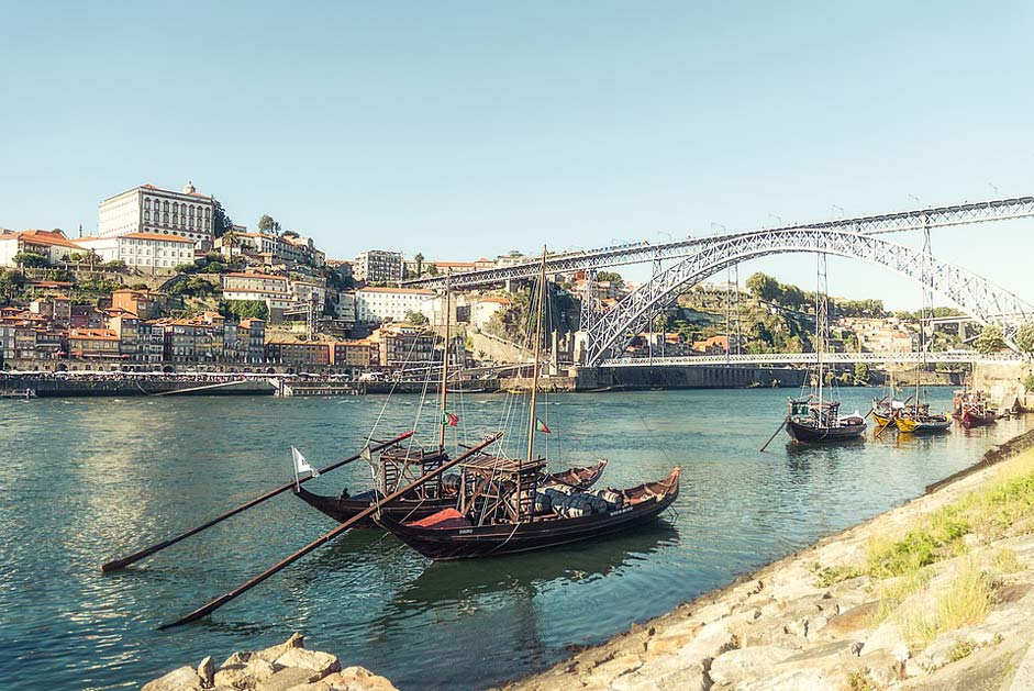 Historic-City River-Douro Portugal Porto