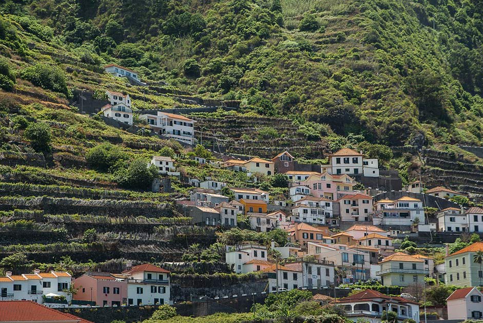 Village Porto-Moniz Madeira Portugal