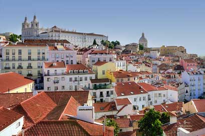 Alfama Portugal Colors Lisbon Picture