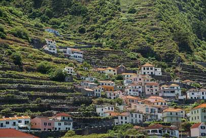 Portugal Village Porto-Moniz Madeira Picture