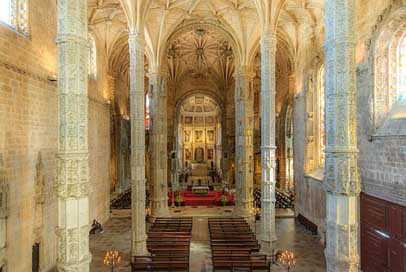 Mosteiro-Dos-Jer�nimos  Portugal Lisbon Picture