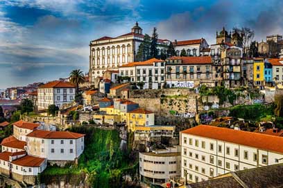 Porto Houses City Portugal Picture