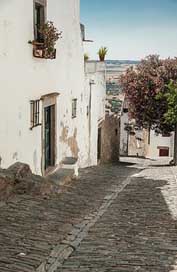 Portugal Medieval-Village Pavers Streets Picture