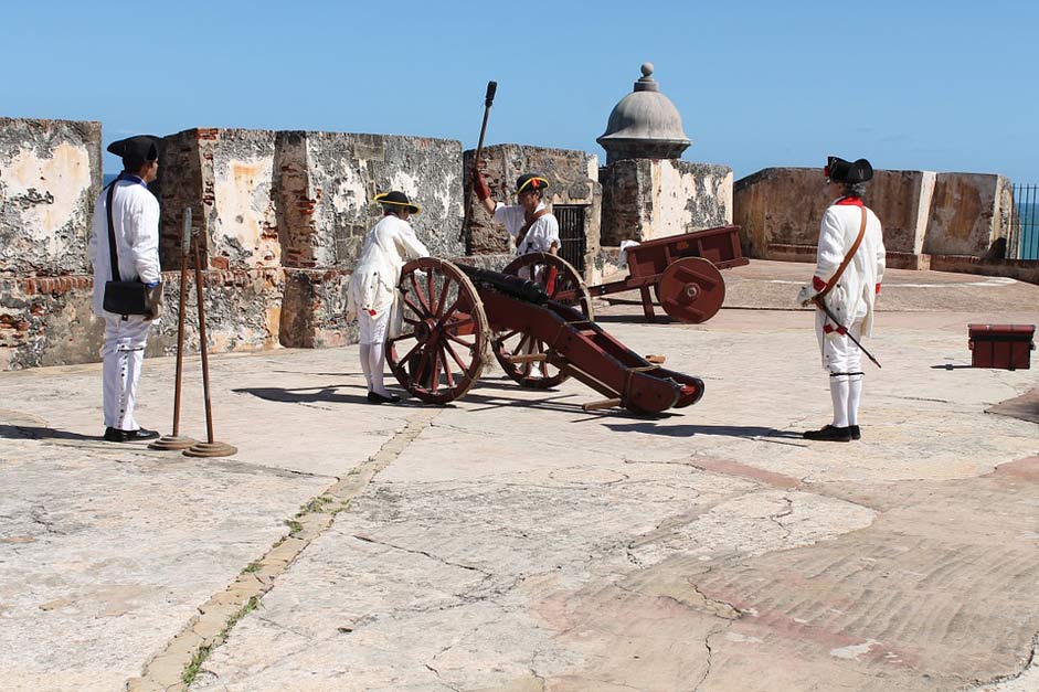 Fort Castle Puerto-Rico Cannon
