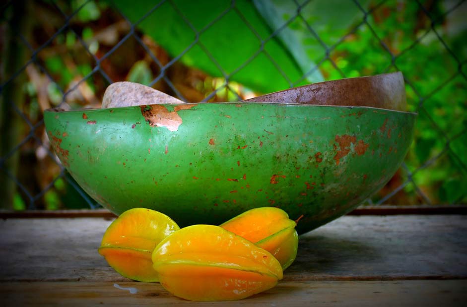 Green Indian Yellow Fruit