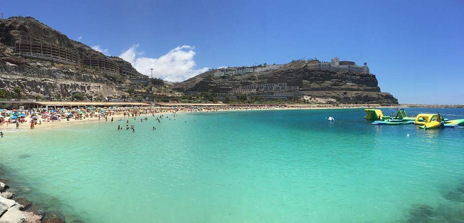 Canary-Islands Amadores Beach Gran-Canaria