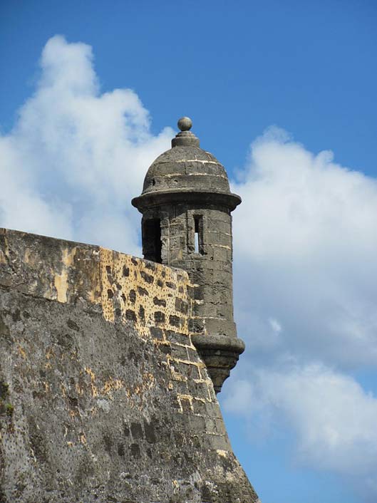Wall Fort San-Juan Puerto-Rico