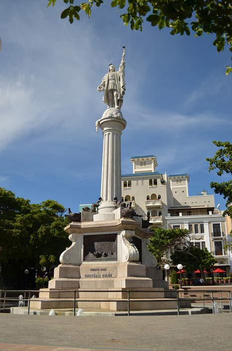  Colon-Statue Puerto-Rico San-Juan