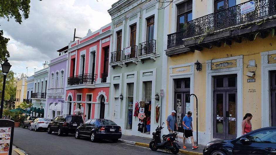 Architecture San-Juan Puerto-Rico Street