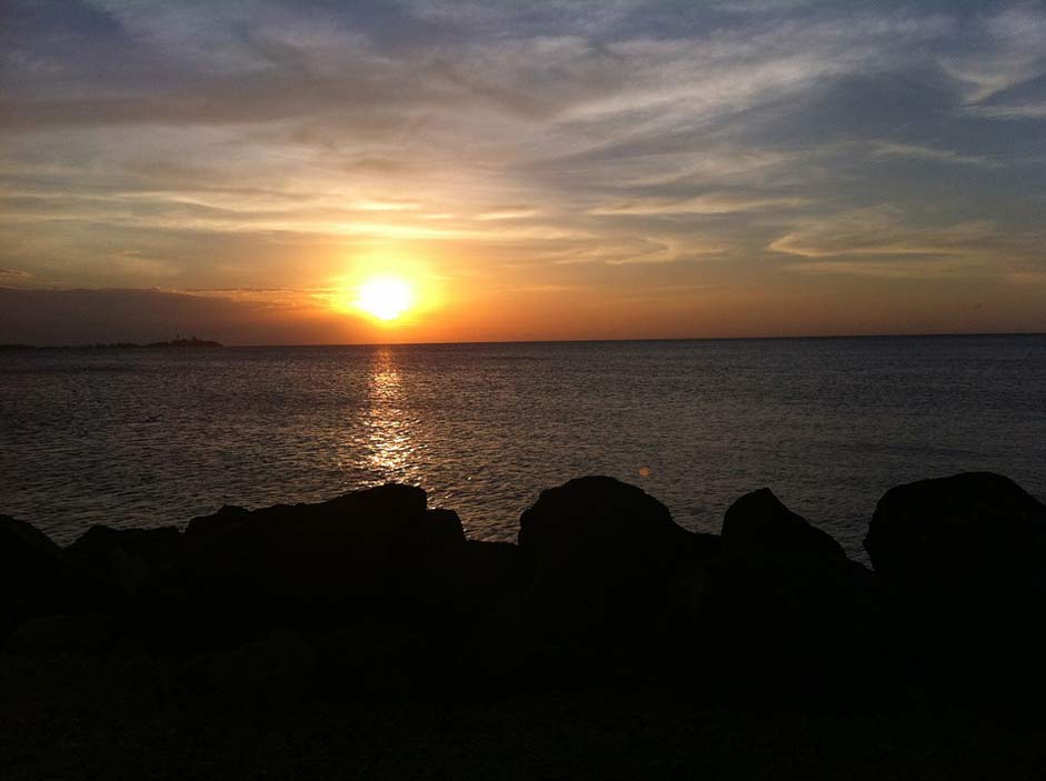 Puerto-Rico Water Beach Sunset