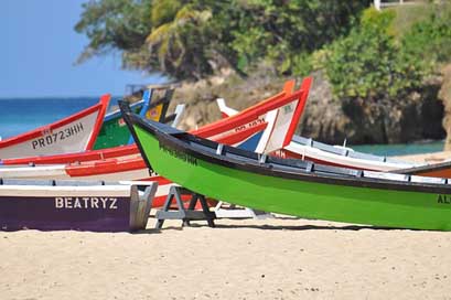 Puerto-Rico Wooden-Boats Boats Fishing-Boats Picture