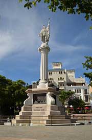 San-Juan  Colon-Statue Puerto-Rico Picture