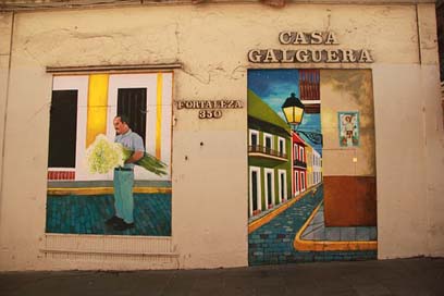 Wall San-Juan Puerto-Rico Painting Picture