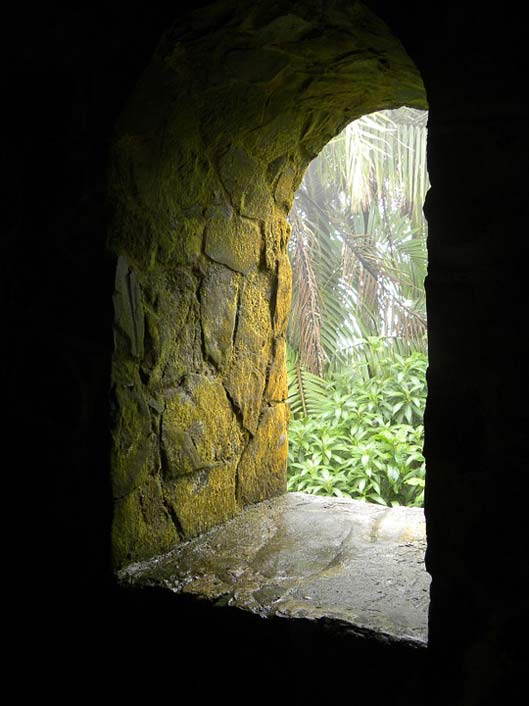 Age Stone Portal Window