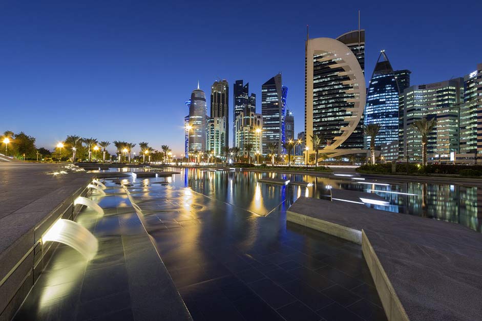 City Qatar Doha Cityscape