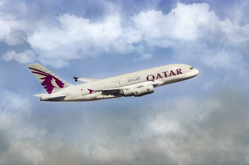 Airplane Air Airline Qatar