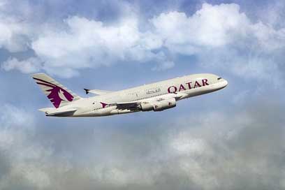 Qatar Airplane Air Airline Picture