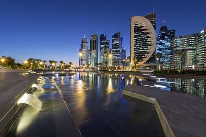 Cityscape City Qatar Doha Picture
