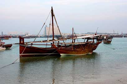 Dhow Boat Qatar Doha Picture
