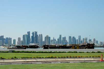 Doha-Skyline City Doha Skyline Picture