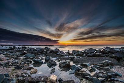 Water Sky Beach Sand Picture