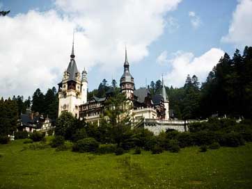 Castle Transylvania Peles Romania Picture