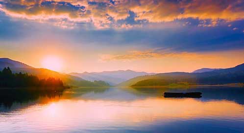 Romania Reflections Water Lake Picture