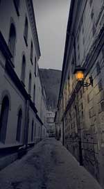 Lantern Night Narrow-Street City Picture