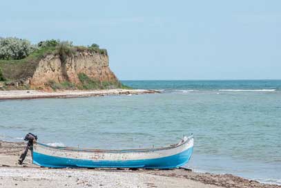 Boat Romania Sea Coast Picture