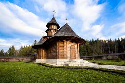 Sihastria-Monastery-Putnei  Romania Bucovina Picture