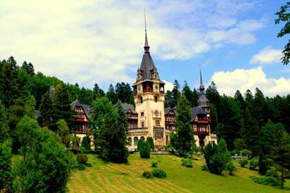 Peles Romania Sinaia Castel Picture