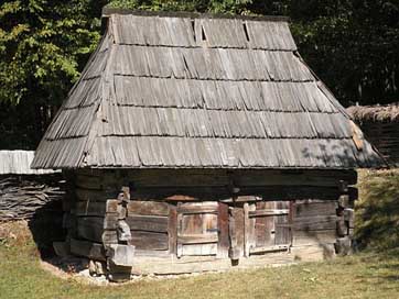 Romania Wooden-House Transylvania Traditional Picture