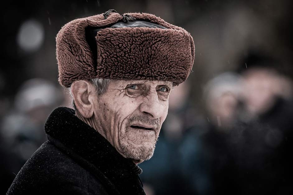 Character Elderly Man Expression