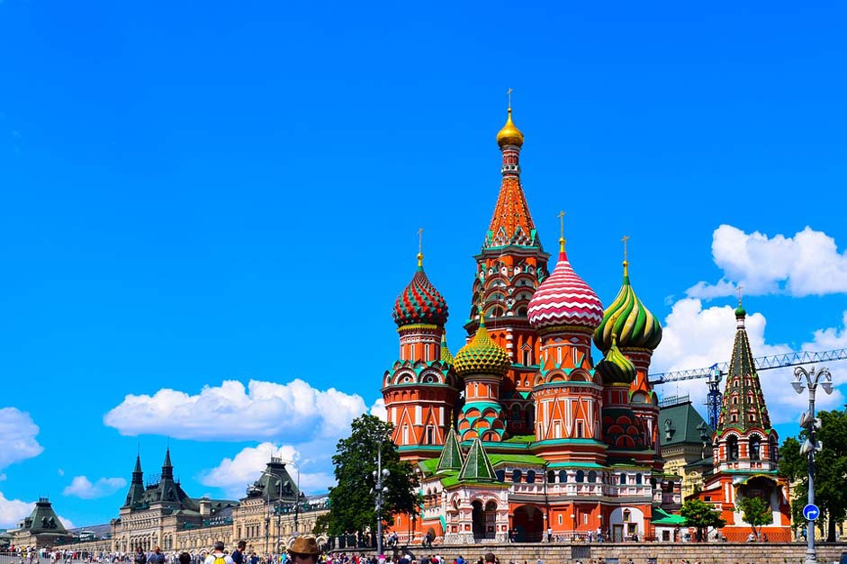 Church Red-Square St-Basile Moscow