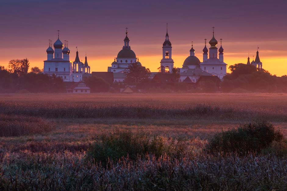 Dawn Monastery Russia Rostov