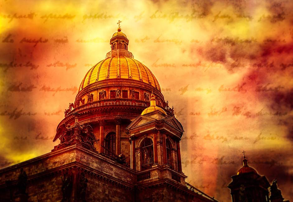 Dome Russia St-Petersburg St-Isaac'S-Cathedral