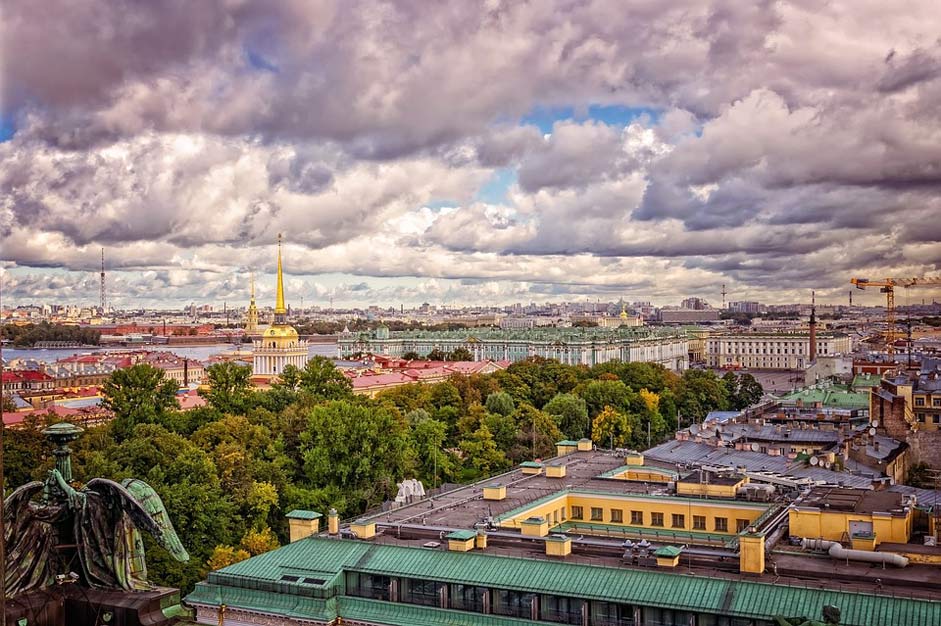 Russia Historic-Center Downtown St-Petersburg