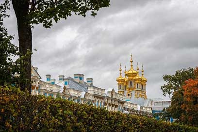 Catherine'S-Palace Towers Russia St-Petersburg Picture