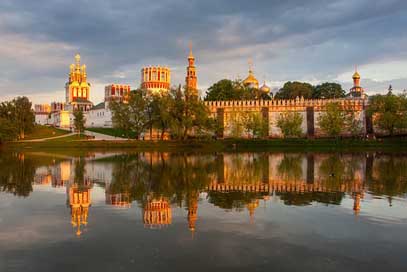 Moscow Novodevichy Monastery Russia Picture