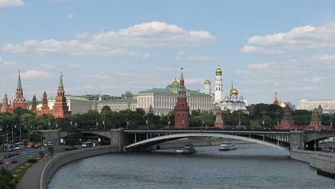 Russia Panorama The-Kremlin Moscow Picture