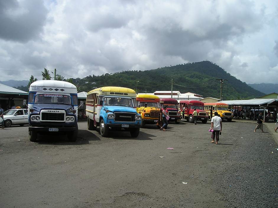 South-Sea Exotic Samoa Buses