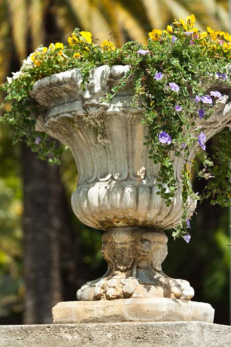 Marble Antique Vase Garden