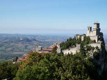 Mountain Europe San-Marino Castle Picture