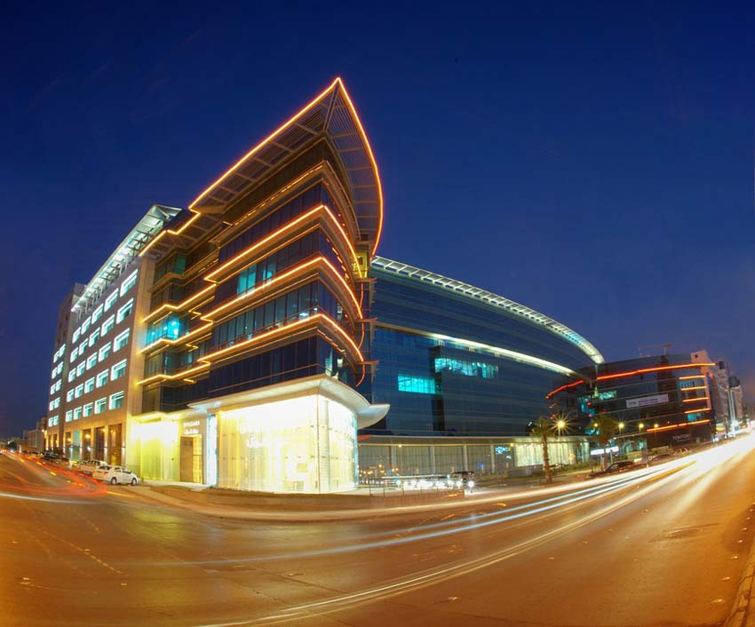 Corporate Glass Windows Building