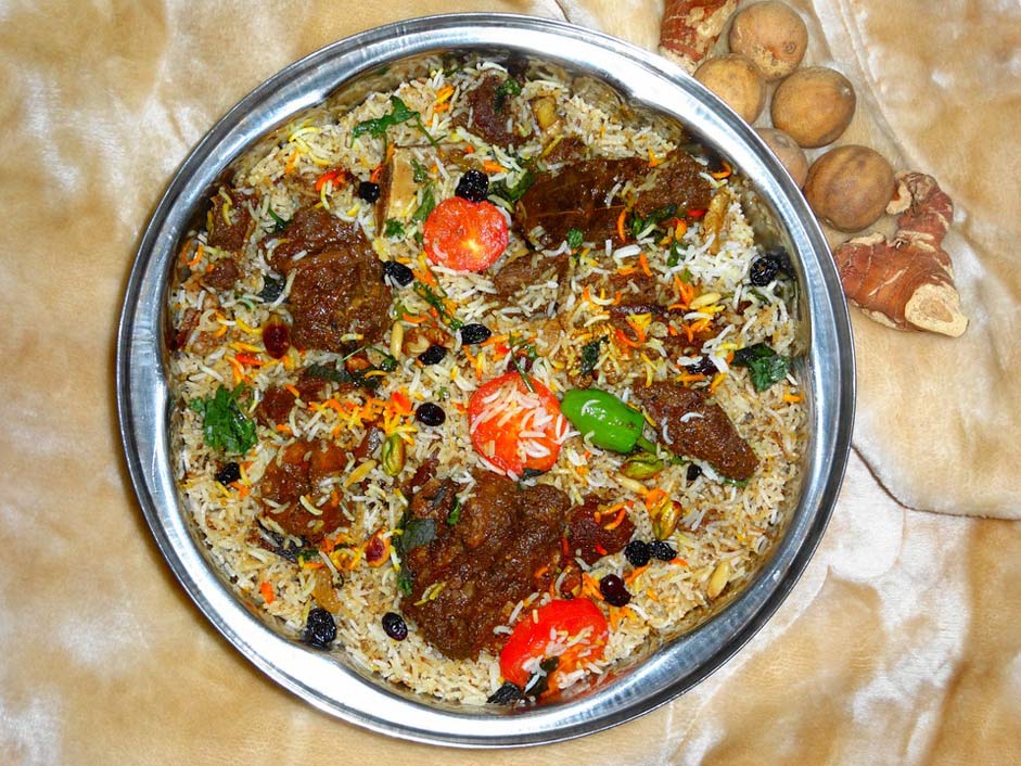 Cuisine Biryani Dish Camel-Meat