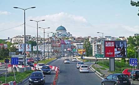 Belgrade Dom Capital Incident-Road Picture